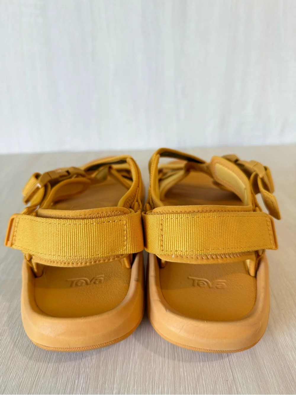Teva Hurricane Drift Mustard Sport Sandals Men’s US 13 Adjustable Outdoor